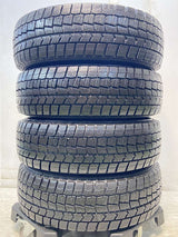 ダンロップ ウィンターマックス WM02 185/70R14 / SCHWARZ V6A 5.0J+ 100/114.3-4穴 4本