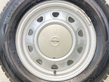 ダンロップ ウィンターマックス WM02 185/70R14 / SCHWARZ V6A 5.0J+ 100/114.3-4穴 4本