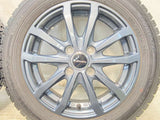ダンロップ ウィンターマックス WM02 155/65R14 / LEBEN 4.5J+45 100-4穴 4本