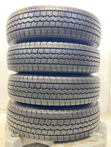 ダンロップ ウィンターマックス SV01 155/80R14 88/86LT / TOPY V6A 5.0J+ 100/114.3-4穴 4本
