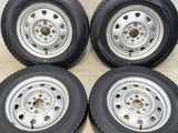 ダンロップ ウィンターマックス SV01 165/80R14 97/95LT / TOPY V6A 5.0J+ 100/114.3-4穴 4本