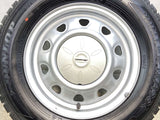 ダンロップ ウィンターマックス WM02 185/70R14 / SCHWARZ MV V6A 5.0J+ 100/114.3-4穴 4本