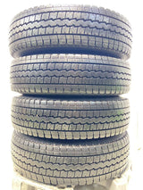 ダンロップ ウィンターマックス SV01 165/80R14 97/95LT / TOPY V6A 5.0J+ 100/114.3-4穴 4本