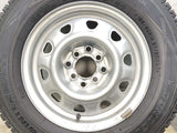 ダンロップ ウィンターマックス SV01 165/80R14 97/95LT / TOPY V6A 5.0J+ 100/114.3-4穴 4本