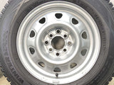 ダンロップ ウィンターマックス SV01 165/80R14 97/95LT / TOPY V6A 5.0J+ 100/114.3-4穴 4本