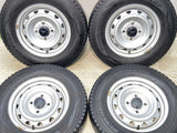 ダンロップ ウィンターマックス SV01 175/80R14 99/98LT / キャロウィン K3 5.0J+ 114.3-4穴 4本