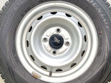 ダンロップ ウィンターマックス SV01 175/80R14 99/98LT / キャロウィン K3 5.0J+ 114.3-4穴 4本