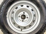 ダンロップ ウィンターマックス WM02 185/70R14 / TOPY J9 5.0J+ 100-4穴 4本
