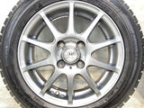 ダンロップ ウィンターマックス WM02 155/65R14 / LOXARNY SPORT 4.5J+45 100-4穴 4本