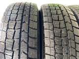 ダンロップ ウィンターマックス WM02 185/70R14 / TOPY M47A 5.0J+ 100-4穴 4本