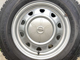 ダンロップ ウィンターマックス SV01 165/80R14 97/95LT / SCHWARZ MV V6A 5.0J+ 100/114.3-4穴 4本