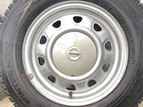 ダンロップ ウィンターマックス SV01 165/80R14 97/95LT / SCHWARZ MV V6A 5.0J+ 100/114.3-4穴 4本