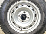 ダンロップ ウィンターマックス SV01 165/80R14 97/95LT / キャロウィン K3 5.0J+ 114.3-4穴 4本