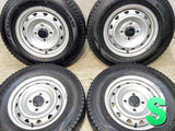 ダンロップ ウィンターマックス SV01 175/80R14 99/98LT / キャロウィン K3 5.0J+ 114.3-4穴 4本