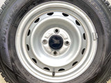 ダンロップ ウィンターマックス SV01 175/80R14 99/98LT / キャロウィン K3 5.0J+ 114.3-4穴 4本