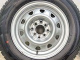 ダンロップ ウィンターマックス WM02 185/70R14 / TOPY V8 5.5J+ 100/114.3-4穴 4本