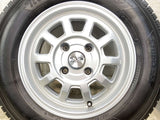 ヨコハマ アイスガード iG91 165/80R14 97/95LT / VICENTE 5.0J+43 114.3-4穴 4本