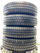 ダンロップ ウィンターマックス LV01 165/80R14 91/90LT / TOPY V6A 5.0J+ 100/114.3-4穴 4本