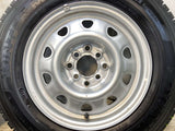 ダンロップ ウィンターマックス LV01 165/80R14 91/90LT / TOPY V6A 5.0J+ 100/114.3-4穴 4本