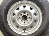 ダンロップ ウィンターマックス SV01 175/80R14 90/98LT / TOPY V6A 5.0J+ 100/114.3-4穴 4本