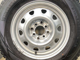 ダンロップ ウィンターマックス SV01 175/80R14 90/98LT / TOPY V6A 5.0J+ 100/114.3-4穴 4本