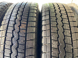 ダンロップ ウィンターマックス SV01 175/80R14 90/98LT / TOPY V6A 5.0J+ 100/114.3-4穴 4本