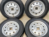 ダンロップ ウィンターマックス WM02 185/70R14 / TOPY M47A 5.0J+ 100-4穴 4本