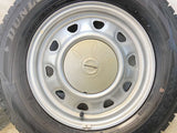 ダンロップ ウィンターマックス WM02 185/70R14 / SCHWARZ V6A 5.0J+ 100/114.3-4穴 4本