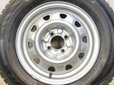 ダンロップ ウィンターマックス WM02 185/70R14 / TOPY M47A 5.0J+ 100-4穴 4本