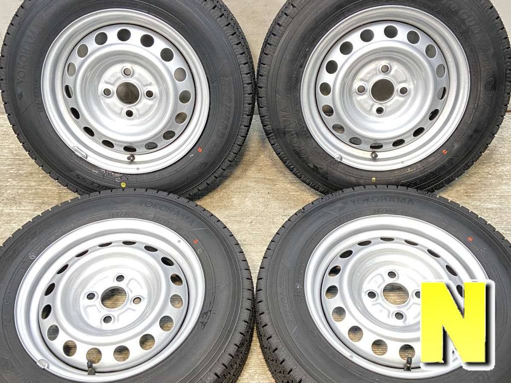 ヨコハマ アイスガード iG91 155/80R14 88/86LT /トヨタ純正 AL 5.0J+