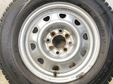ダンロップ ウィンターマックス SV01 165R14 6PR / TOPY V6 5.0J+ 100/114.3-4穴 4本