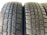 ダンロップ ウィンターマックス WM02 185/70R14 / TOPY V6A 5.0J+ 100/114.3-4穴 4本