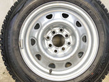 ダンロップ ウィンターマックス SV01 155/80R14 88/86LT / TOPY V6A 5.0J+ 100/114.3-4穴 4本