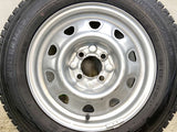 ダンロップ ウィンターマックス SV01 155/80R14 88/86LT / TOPY M47A 5.0J+ 100-4穴 4本