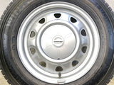 ダンロップ ウィンターマックス LV01 forVan 165/80R14 97/95LT / SCHWARZ MV V6A 5.0J+ 100/114.3-4穴 4本