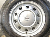 ダンロップ ウィンターマックス LV01 forVan 165/80R14 97/95LT / SCHWARZ MV V6A 5.0J+ 100/114.3-4穴 4本