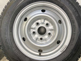ダンロップ ウィンターマックス SV01 165/80R14 97/95LT / TOPY F365 5.0J+ 114.3-5穴 4本