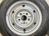 ダンロップ ウィンターマックス SV01 165/80R14 97/95LT / TOPY F365 5.0J+ 114.3-5穴 4本