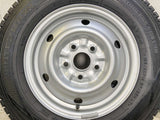 ダンロップ ウィンターマックス SV01 165/80R14 97/95LT / TOPY F365 5.0J+ 114.3-5穴 4本