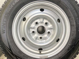 ダンロップ ウィンターマックス SV01 165/80R14 97/95LT / TOPY F365 5.0J+ 114.3-5穴 4本