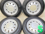 ダンロップ ウィンターマックス LV01 forVAN 165/80R14 91/90LT / SCHWARZ MV V6A 5.0J+ 100/114.3-4穴 4本
