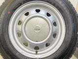 ダンロップ ウィンターマックス LV01 forVAN 165/80R14 91/90LT / SCHWARZ MV V6A 5.0J+ 100/114.3-4穴 4本