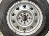 ダンロップ ウィンターマックス SV01 165/80R14 97/95LT / TOPY V6A 5.0J+ 100/114.3-4穴 4本