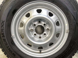ダンロップ ウィンターマックス SV01 165/80R14 97/95LT / TOPY V6A 5.0J+ 100/114.3-4穴 4本