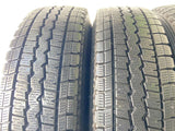 ダンロップ ウィンターマックス SV01 165/80R14 97/95LT / TOPY V6A 5.0J+ 100/114.3-4穴 4本