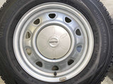 ダンロップ ウィンターマックス SV01 165/80R14 97/95N LT / SCHWARZ MV V6A 5.0J+38.5 100/114.3-4穴 4本