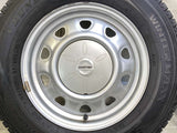 ダンロップ ウィンターマックス SV01 165/80R14 97/95N LT / SCHWARZ MV V6A 5.0J+38.5 100/114.3-4穴 4本