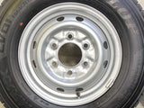ダンロップ ウィンターマックス LV01 for VAN 185/80R14 102/100LT / 5.0J+ 139.7-6穴 4本
