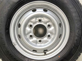 ダンロップ ウィンターマックス LV01 for VAN 185/80R14 102/100LT / 5.0J+ 139.7-6穴 4本