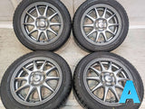 イエローハット アイスフロンテージ 155/65R14 / SPORT ABELIA 4.5J+45 100-4穴 4本